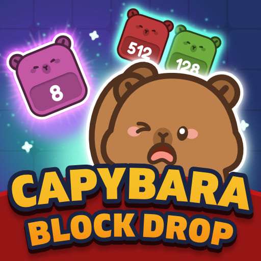 Game Capybara Block Drop